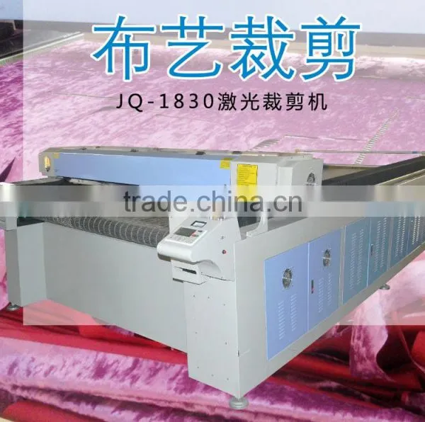 Wool Woven Fabric Laser Cutting Machine photo-2
