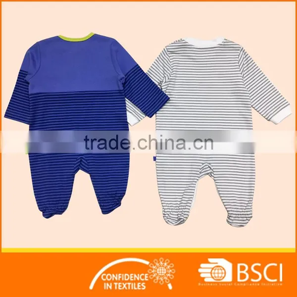 Yarn Dye Baby Romper Fancy Baby Grow Wear photo-2