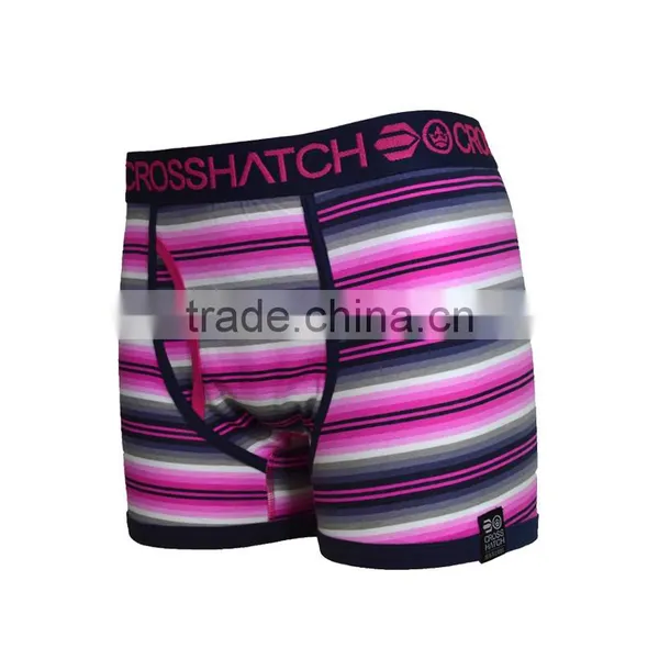 Sexy Seamed Man's Cotton Fabric Spandex Boxer Underwear photo-2