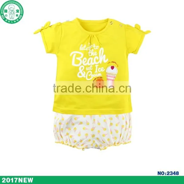 New Arrival Toddler Summer Outfits Set Fancy Baby Girl Clothing Sets photo-3