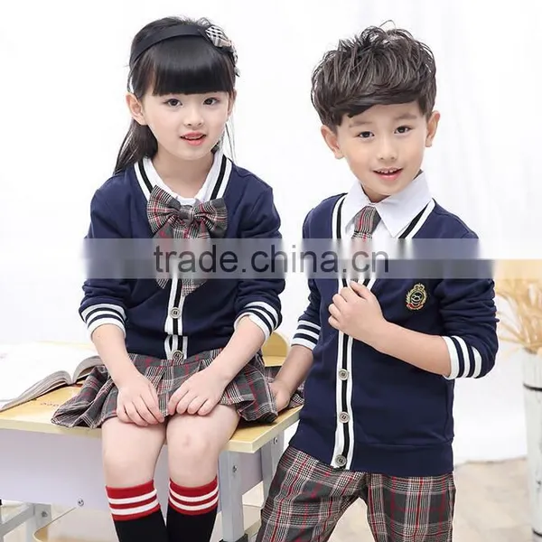 Custom Nice Good Quality Childrens Uniform Supplier Toddler Girl School Uniforms for Boys and Girls photo-2