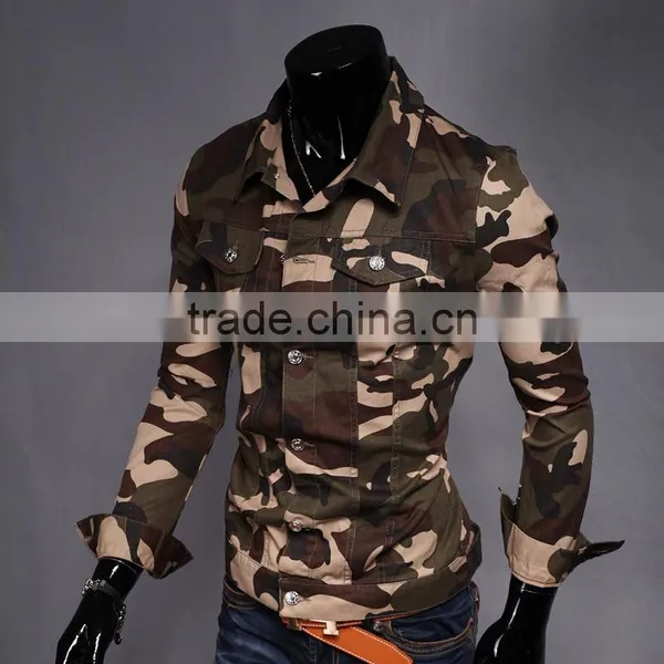 Nice Fit Camouflage Clothing Men Shirt photo-2