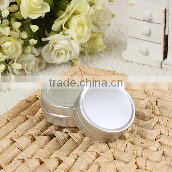 10ml 5pcs/lot Empty Nail Art Cream Pot Lip Balm Cosmetic Tin Containers Bottles Screw Thread Cosmetic Pot Jar Tin Container photo-2