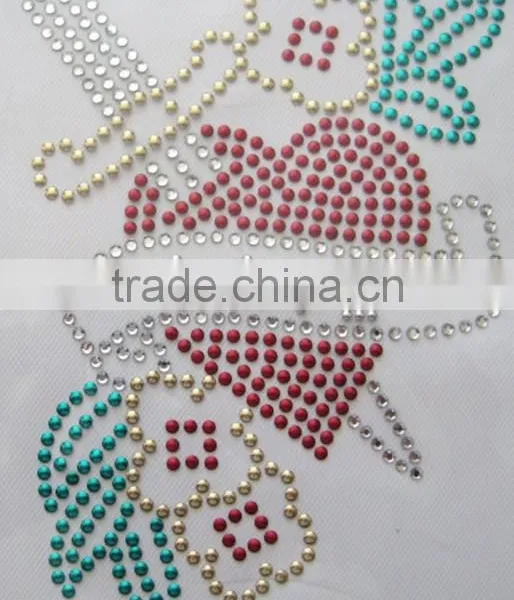 Hot Fix Motif Rhinestone Motif Picture for Garment Accessories photo-3