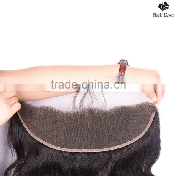 13x4 Ear to Ear Human Hair Lace Frontal Piece Lace Closure With Bundles, Wholesale Lace Frontals With Baby Hair photo-4