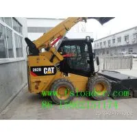 CAT Skid Steer Loader Pickup Sweeper Attachments photo-2