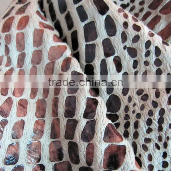 100% Polyester Embossed Sofa Velvet Fabric photo-4