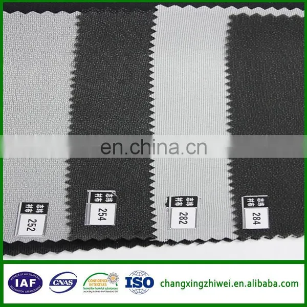 Woven Best Quality 100% Polyester Fusing Fabric photo-3