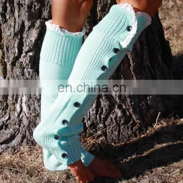 Hot Sale Europe Ladies Knitting Lace Legging photo-2