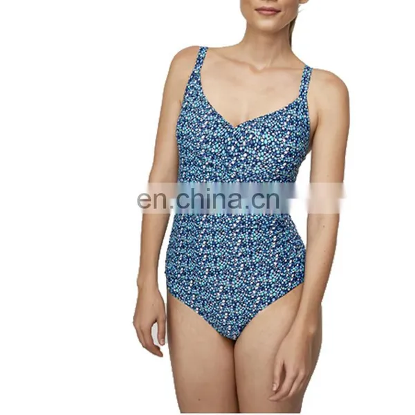 Custom Printed Illusion Swimsuit Hot Sexy Beach Wear for Women photo-2