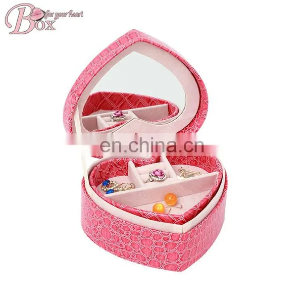 High Quality Gift Heart Shaped Red Storage Box photo-4