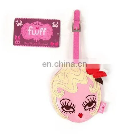 pu Leather Luggage Tag