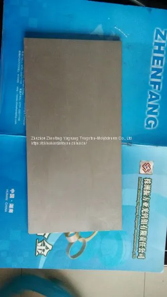 Coarse Unground Molybdenum Plate Molybdenum Sheet Zhuzhou Zhenfang Tungsten Molybdenum photo-3