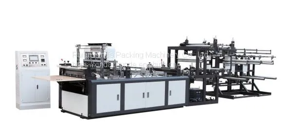Non-woven Zipper D-cut Bag Making Machine