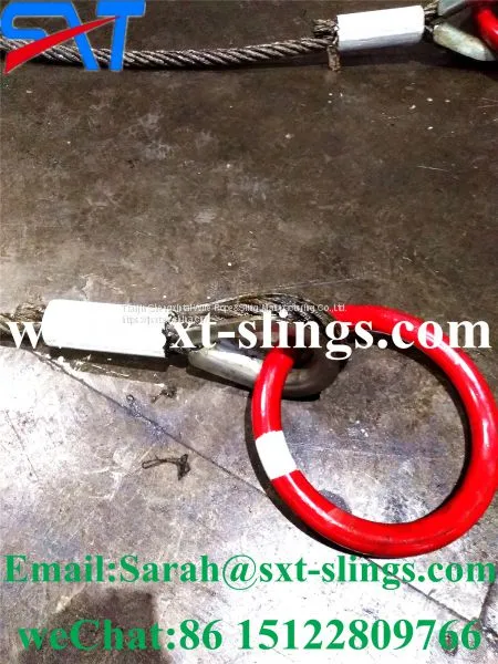 Ungalvanized Steel Wire Rope Slings Supplier 6*37+IWRC photo-5