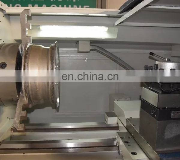 High Efficiency Alloy CNC Wheel Lathe Machine CK6180A photo-6