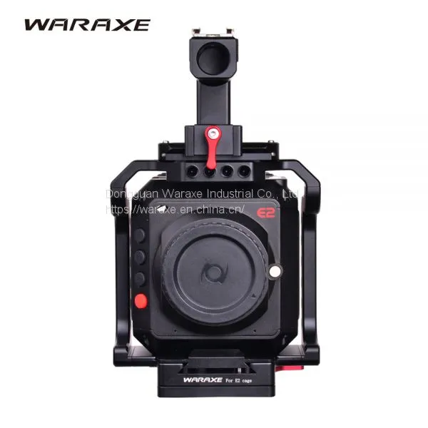 Набор защитной решетки WARAXE для кинокамеры Z CAM E2 с рукояткой-грипом на рельсе NATO