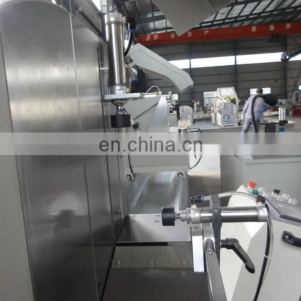Double Head Cutting Saw Machine for Aluminum and PVC Window photo-6