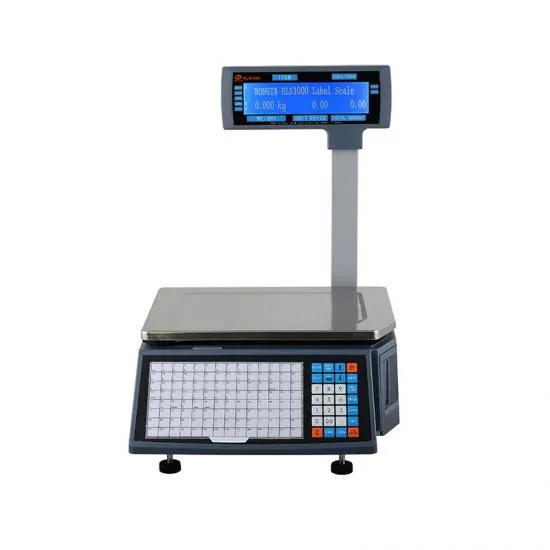 General Weighing Scale RLS1000 Grey Barcode Label Scale for Supermarket