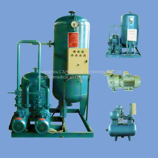 Hospital Gas Pipeline System Medical Vacuum Source Machine Equipment: Vacuum Pumps Station Set photo-3