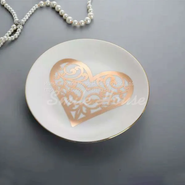 Round and Best Size Ceramic Trinket and Ring Dish