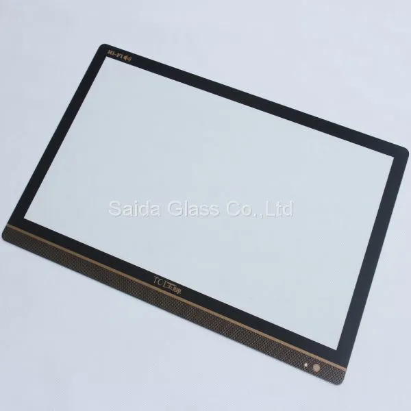 Customized Flat Glass CNC Fine Polished Tempered Glass for Display Monitor photo-3