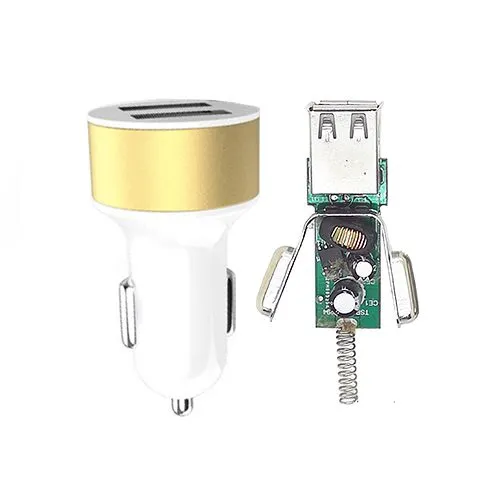 Tiensun PCBA 2.4A Dual Port Car Charger Xiaomi Samsung Huawei