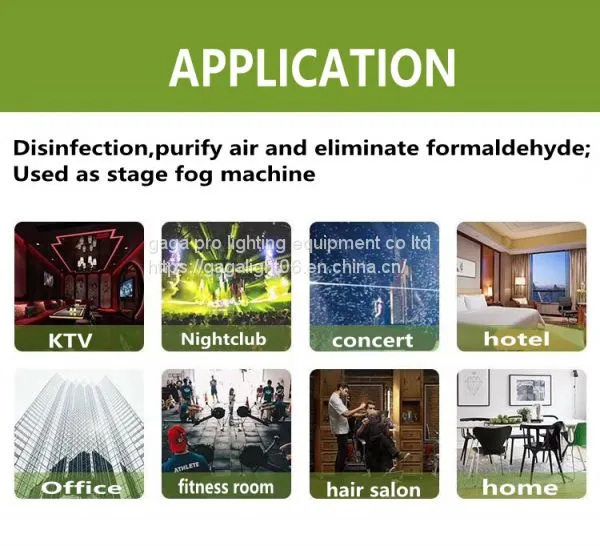 Direct Factory 750W Disinfection Atomizer Fog Machine Sprayer Sterilizer Machine For Car photo-3