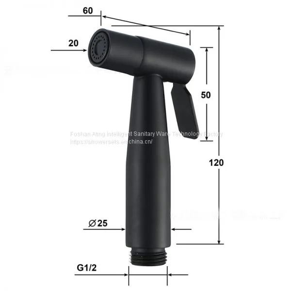 Bathroom Faucet Accessories Toilet Bidet Sprayer SUS304 photo-3