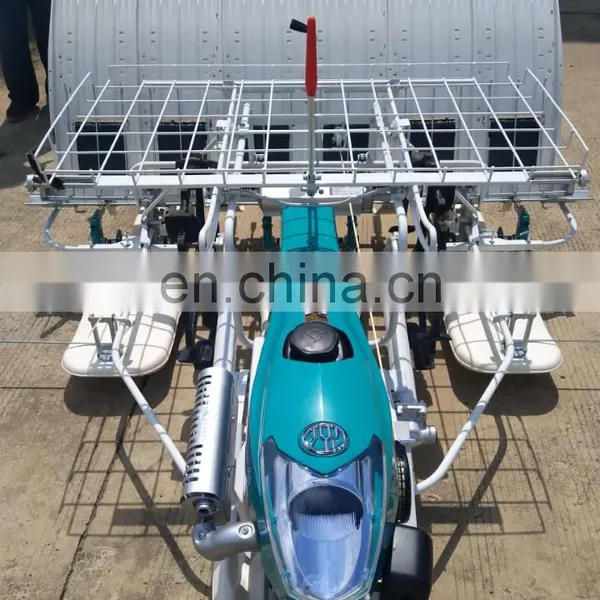 4 Row Hand Walking Type Similar Kubota Manual Seedling Vietnam Rice Transplanter photo-4