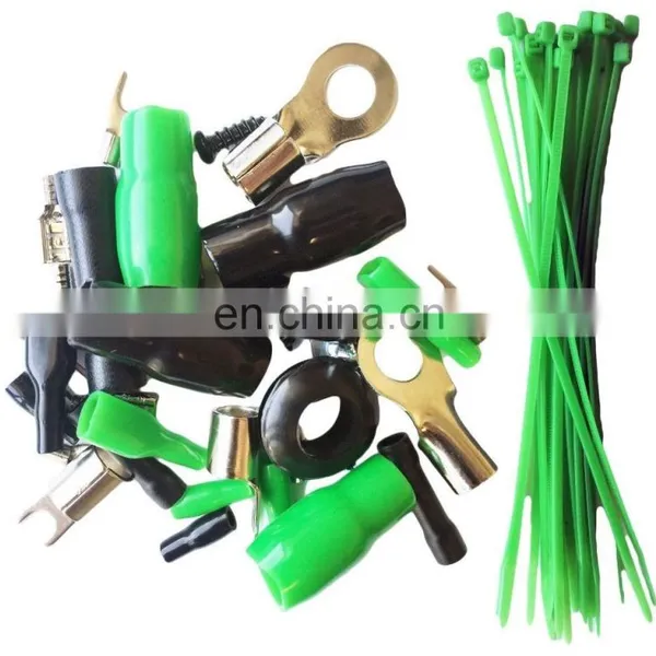 AISEN 4 Gauge Amp Kit True AWG Amplifier Install Wiring 4 Ga Complete Cable 3500W photo-2