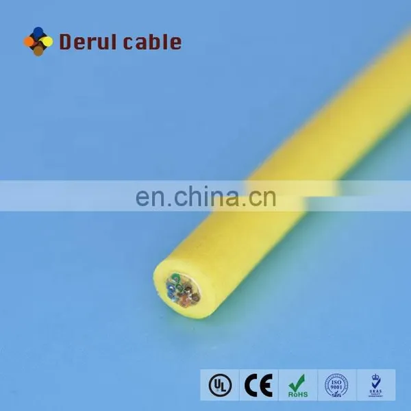 ROV 4x2x26AWG Signal Cat5 Floating Tether Underwater Robotic Cable photo-3