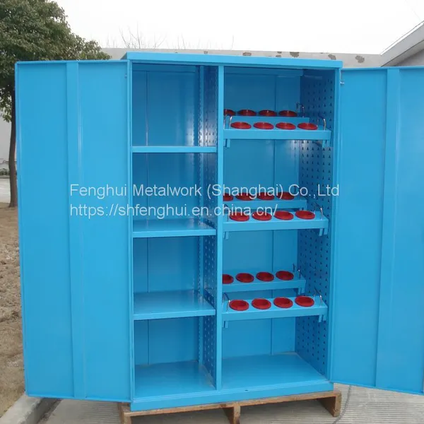 Heavy Duty Thick Metal Tool Cabinet Tool Storage Cabinet BT Series Holder Cabinet Factory Workshop Knife Storage CNC Tool Cabinet photo-3
