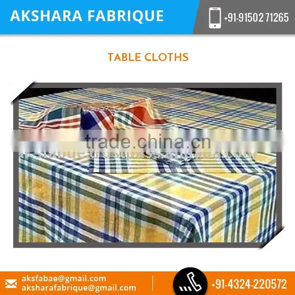 Fabric Painting Wrinkle Free Banquet Table Cloth Available at Bulk Rate photo-2