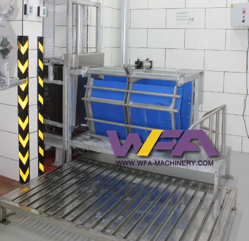 pig processing equipment automatic slaughter house pork slaughter machinery stunning box