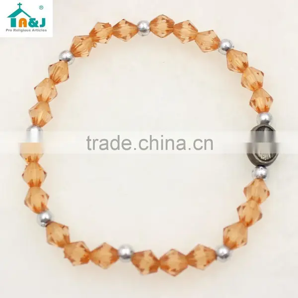 Catholic Saints Rosary Bracelet photo-3