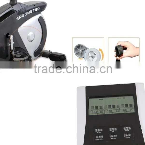 New Exercise Ergometer Bike MB720E Upright Electromagnetic Bike With Silent Magnetic System photo-4