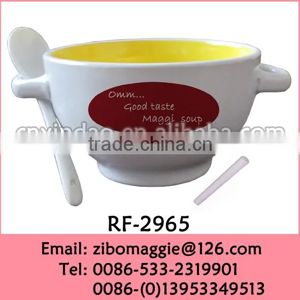 Two Ears Promotional Maggi Porcelain Color Change Magic Soup Mug photo-2