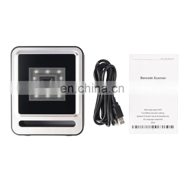 High Speed 1D/2D Desktop Portable Mobil Payment Pos qr Code Reader IP Barcode Scanner photo-3