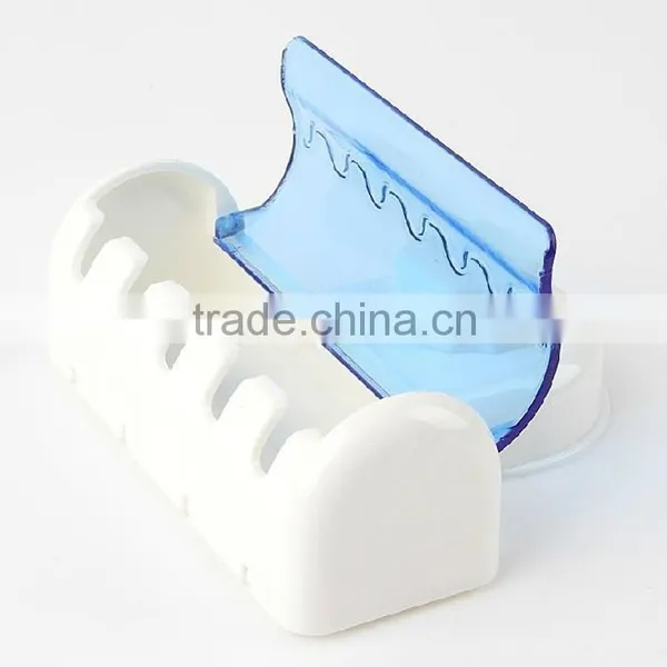Hot Sale Wall Mount Vacuum Chuck Suction Cup Toothbrush Holders With Covers photo-3