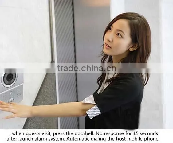 New Arrival Home Security Wireless WIFI Video Door Phone With Remote Control by App for Android & IOS Smartphone photo-2