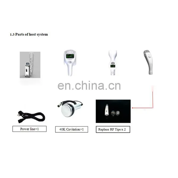 Vacuum Roller Shaping Massage RF Laser Cavitation Body Shaping Instrument Weight Loss Anti Cellulite Body Slimming Machine photo-4