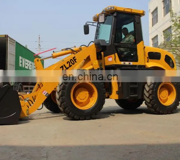 Factory Direct Joystick Strong Bull Wheel Loader 2 Ton Weight Construction Front End Loader for Sale photo-3
