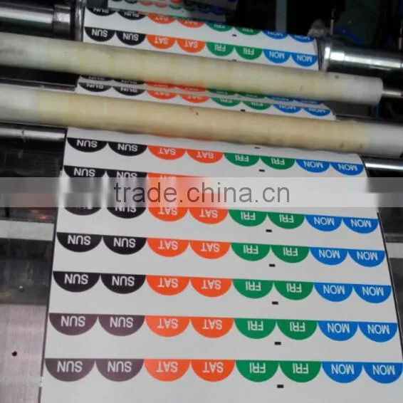 Cheap Price Hotel Sign Sticker Label, Sticker Printing,week Label,date Label photo-4