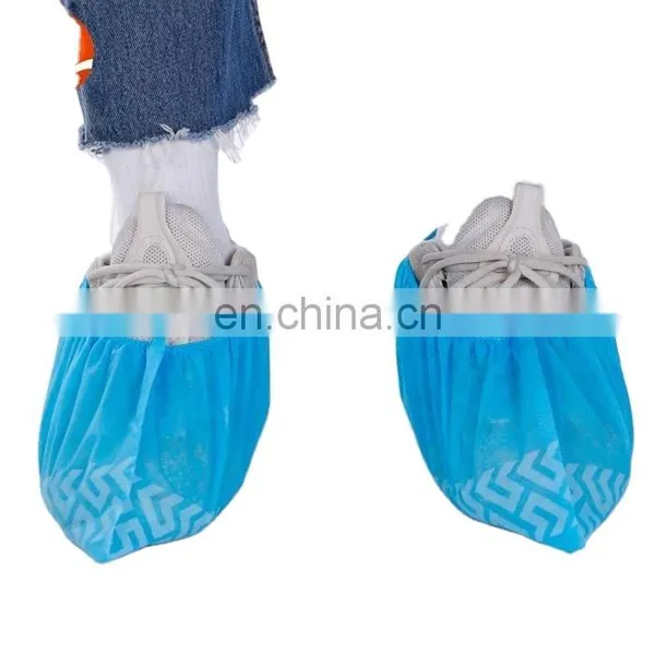 Factory Custom Non-Skid Anti-Dust PP Nonwoven Disposable Shoe Cover photo-2