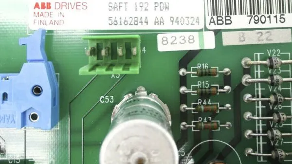 ABB SAFT 192 POW 56162844 Power Supply Board photo-3