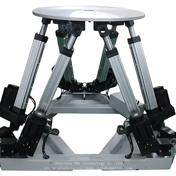 6DOF Full Motion Platform System Hexapod Platform With Universal Joint on Both Ends for Entertaining Simulator photo-2