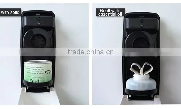 Factory New Style Essential Oil Digital Air Fragrance Dispenser Wall Hang Fan Driver Refillable Automatic Perfume Dispenser photo-4