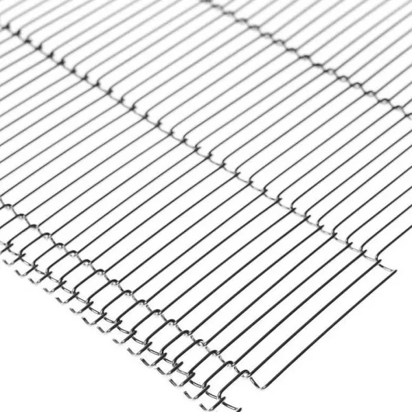 Stainless Steel Ladder Conveyor Belt Chain Link Edge/S Edge Heat Resistant Woven Mesh for Bending/Welding/Cutting photo-5