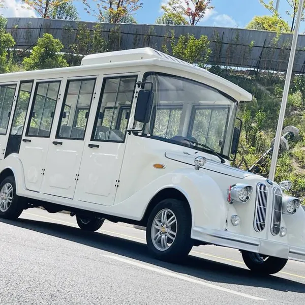 Fully Enclosed Electric Grandfather Car With Doors, 8-seater Sightseeing Car for Scenic Spots, Real Estate Projects, and Farms photo-4